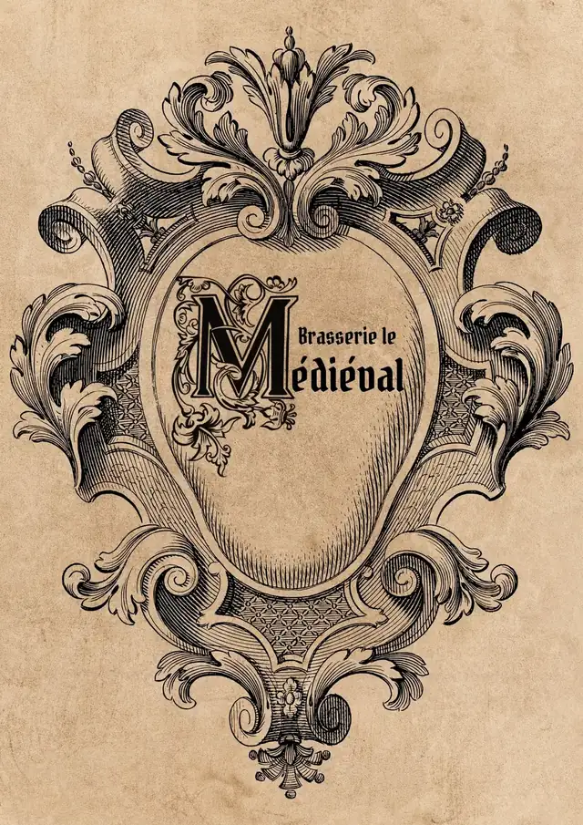 Couverture de la carte de la Brasserie Le Médiéval
