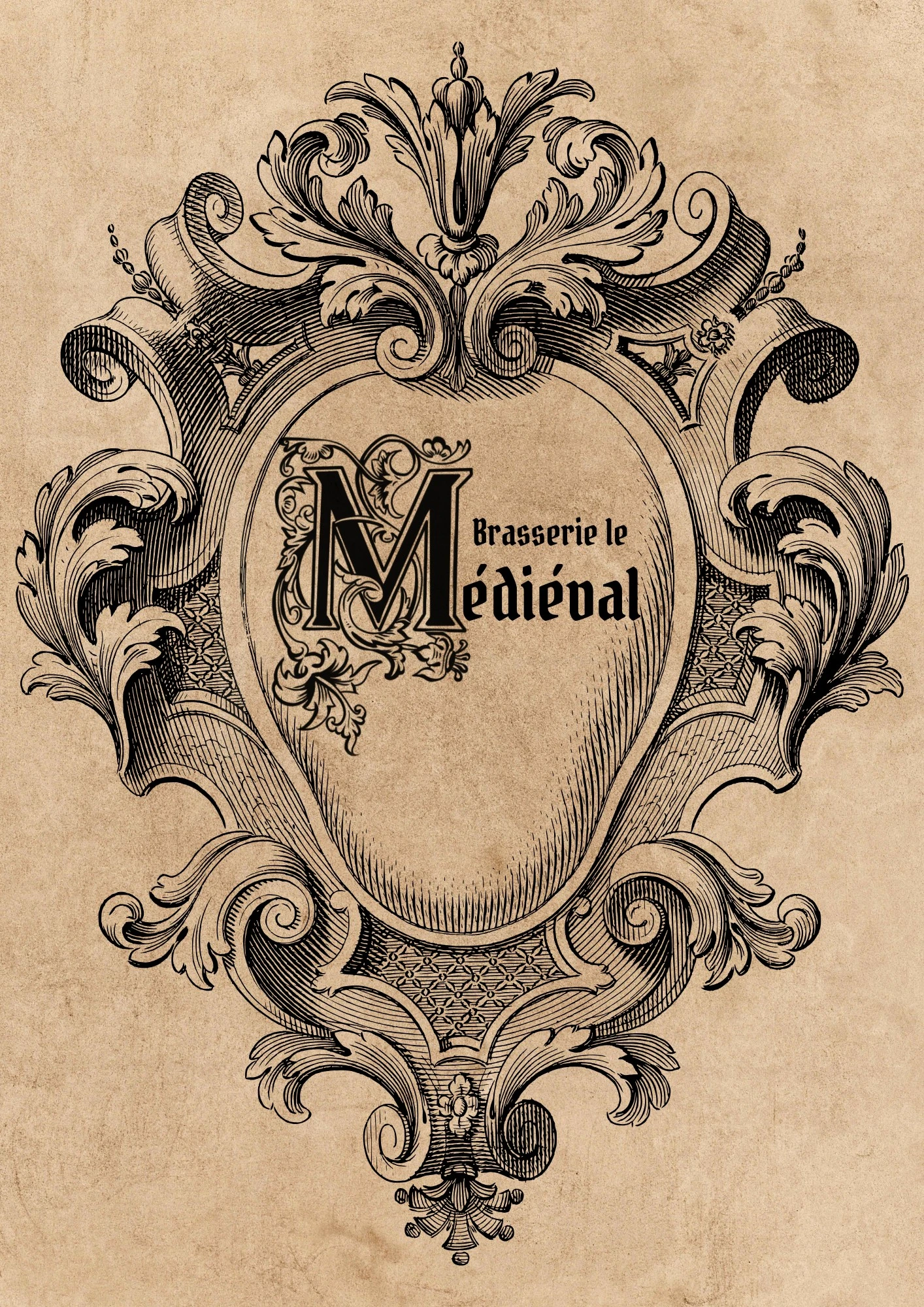 Menu Brasserie Le Médiéval - Page 1